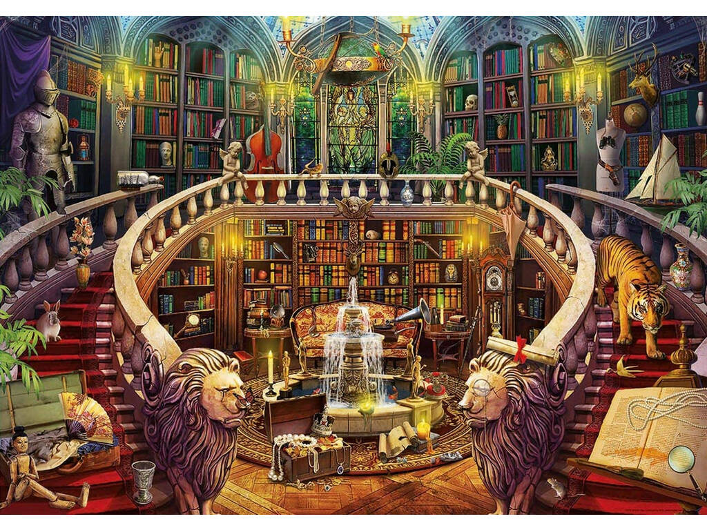 Puzzle 500 Biblioteca 