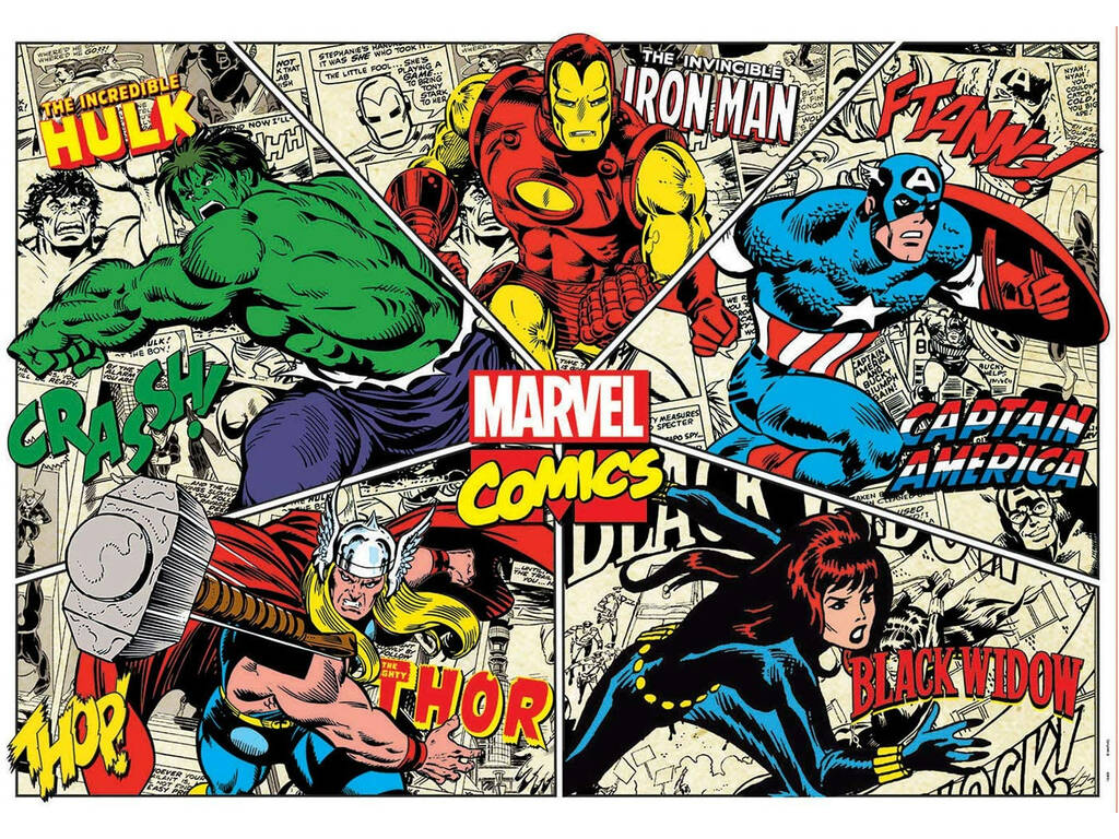 Puzzle 1000 Marvel Comics Educa 18498