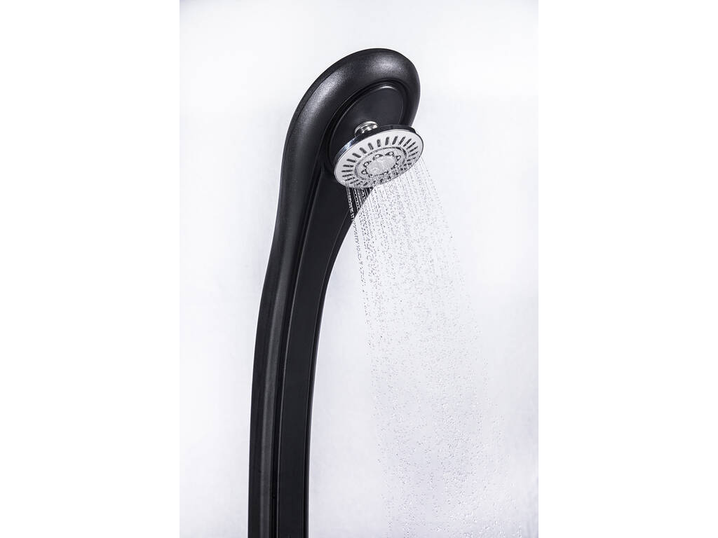 Doccia Solare Happy Antracita con Sciacqua Piedi 28 L Poolstar DS-H221NO 