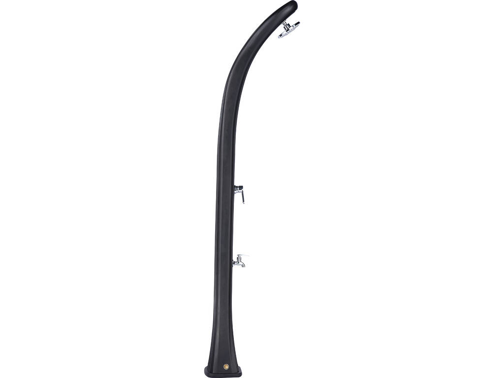 Doccia Solare Happy Antracita con Sciacqua Piedi 28 L Poolstar DS-H221NO 