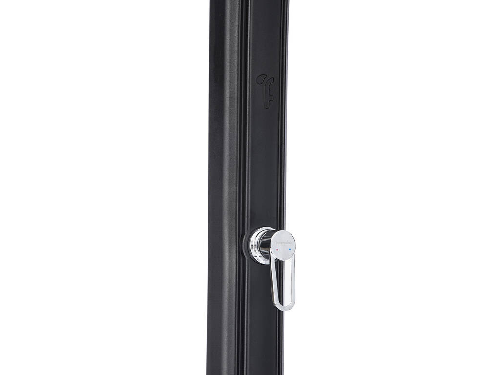 Doccia Solare Happy Antracita con Sciacqua Piedi 28 L Poolstar DS-H221NO 