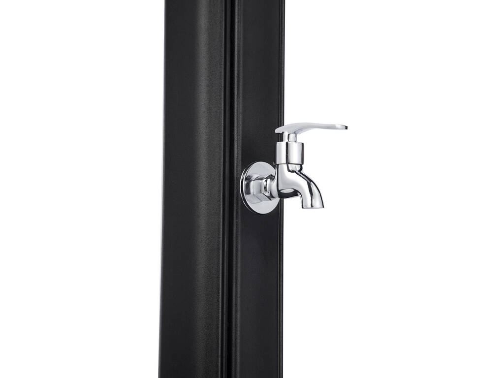 Doccia Solare Happy Antracita con Sciacqua Piedi 28 L Poolstar DS-H221NO 