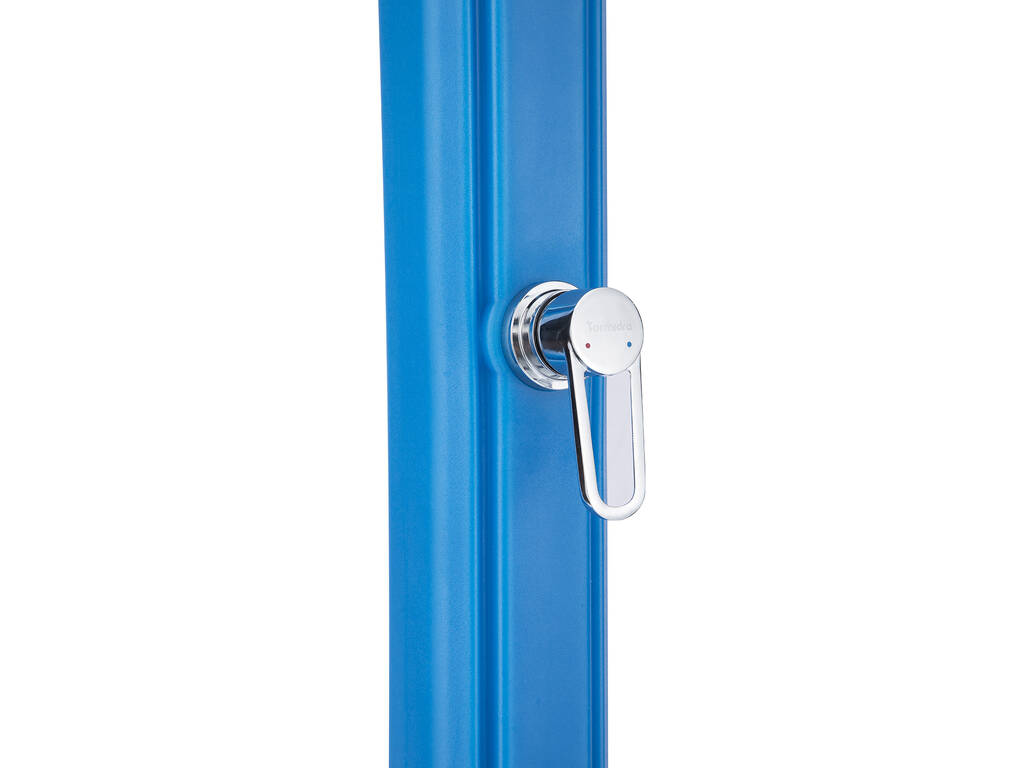 Doccia Solare So Happy Blu con Sciacqua Piedi 28L Poolstar DS-H221BL 