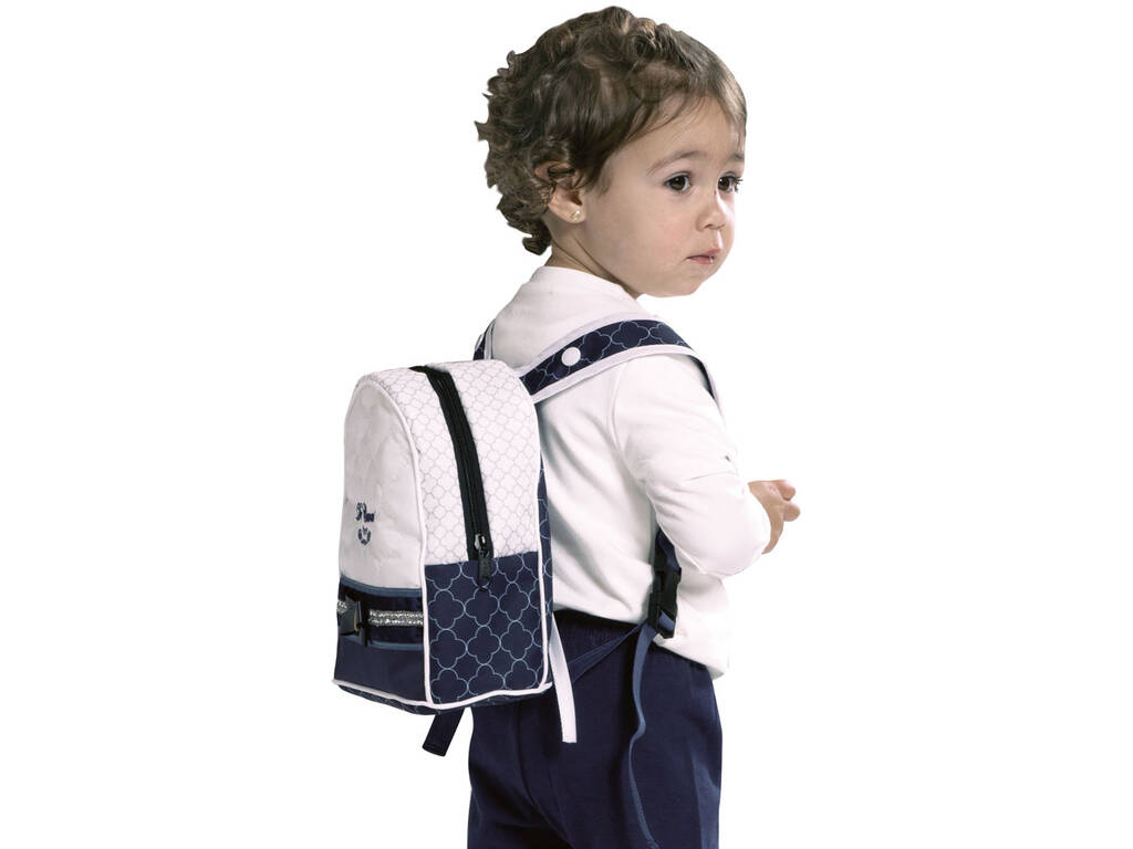 Poussette Jumelle Pliante Classic Romantic de Poupées De Cuevas 80337