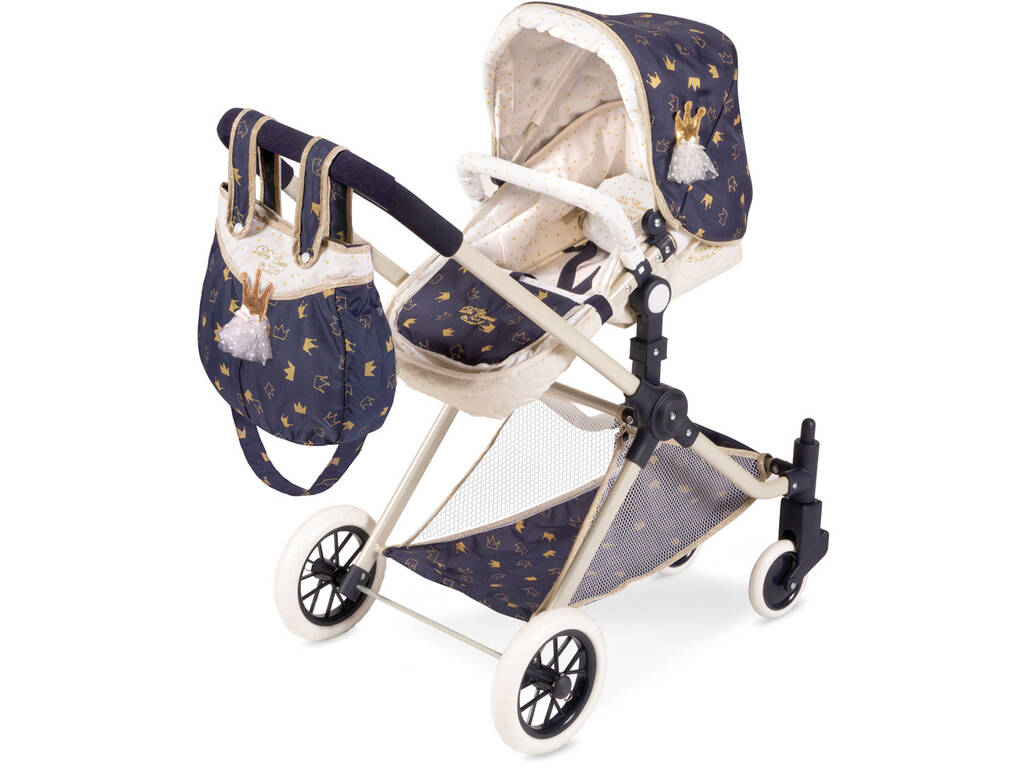 Carro de Muñecas Classic Romantic 3 en 1 XL DeCuevas 80732