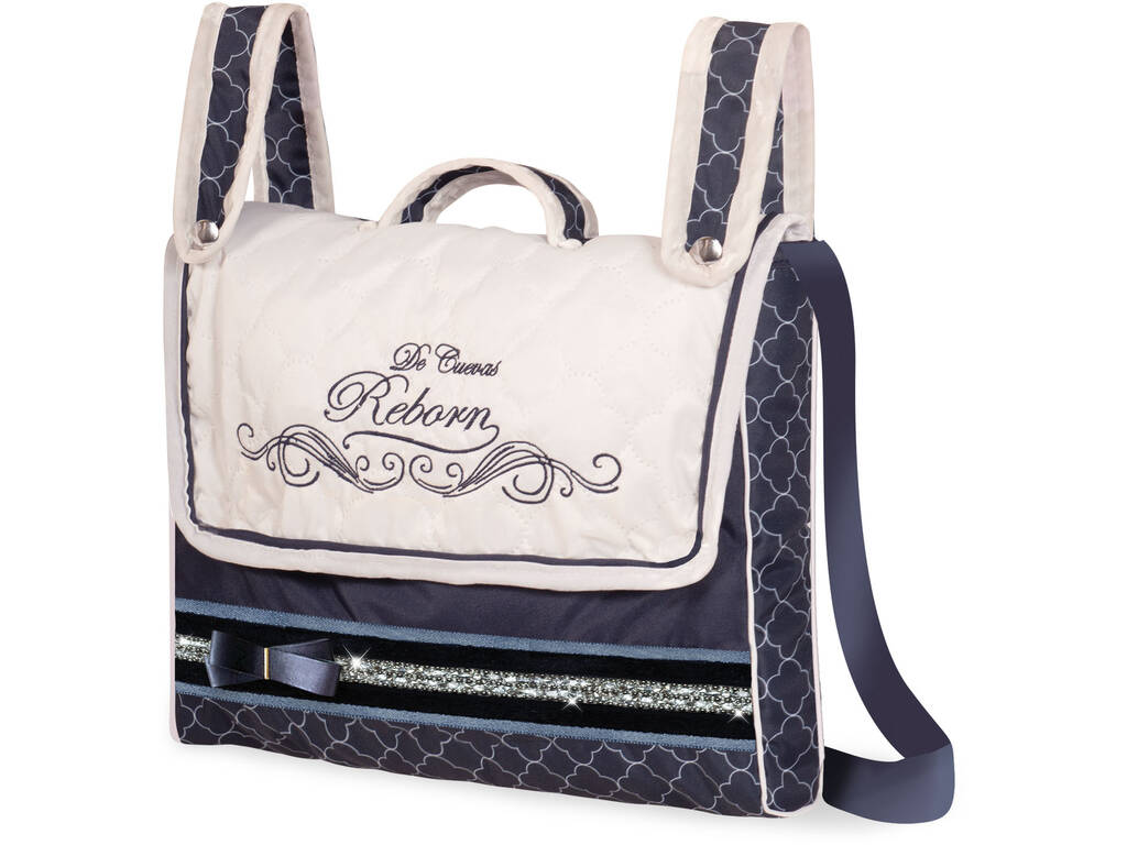 Chariot de Poupée Reborn Classic Romantic Pliant avec Parasol DeCuevas 82037