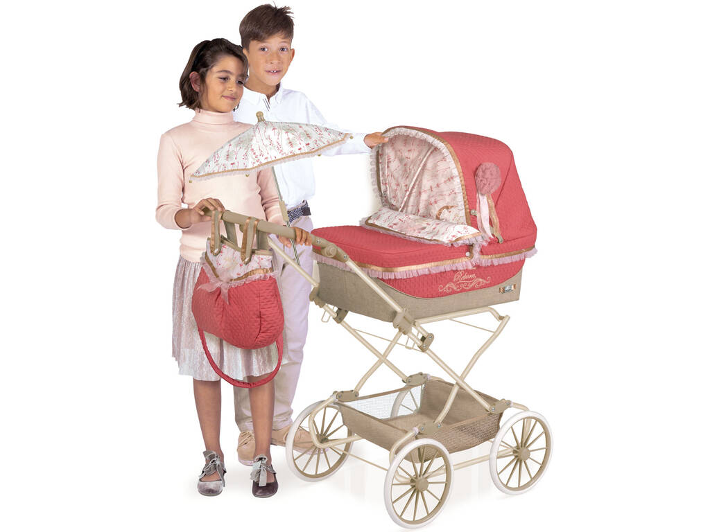 Poussette Reborn Martina Pliable avec Parasol Decuevas 82033