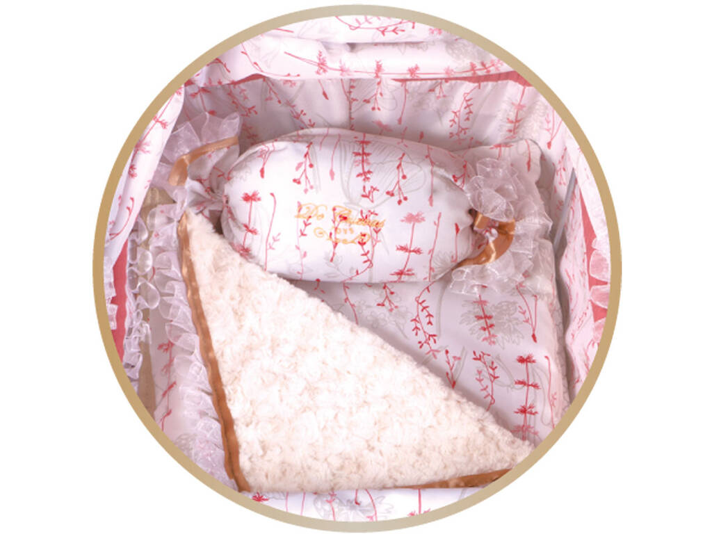 Poussette Reborn Martina Pliable avec Parasol Decuevas 82033
