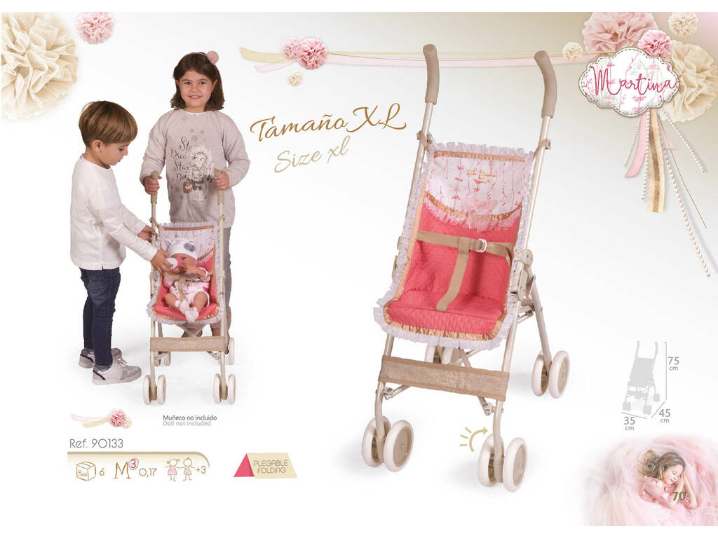Poussette Chaise Pliante XL Martina Decuevas 90133