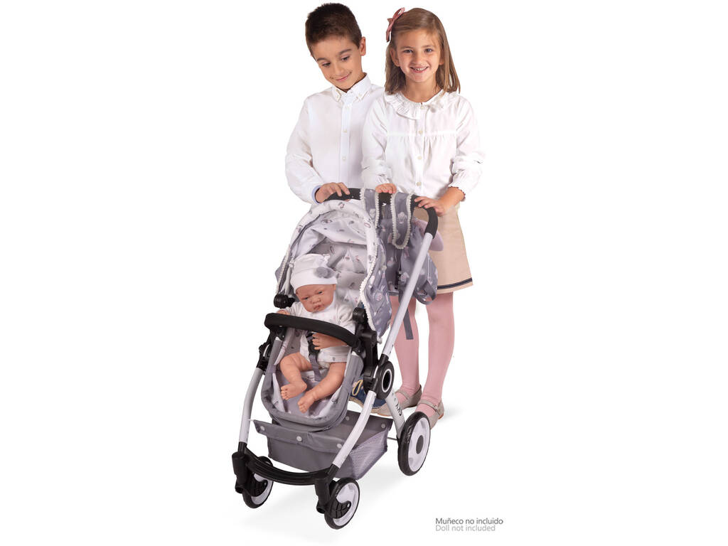 Chariot de Poupée 3x1 Pliant Sky De Cuevas 80535
