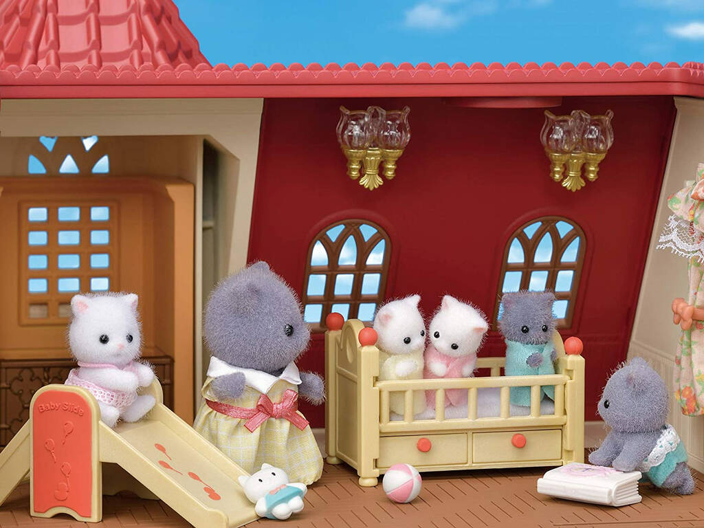 Sylvanian Families La Maison de La Tour avec Figurine Epoch Para Imaginar 5400