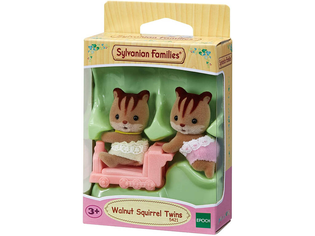 Sylvanian Families Squirrel Nut Epoch Squirrel Twins To Imagine 5421