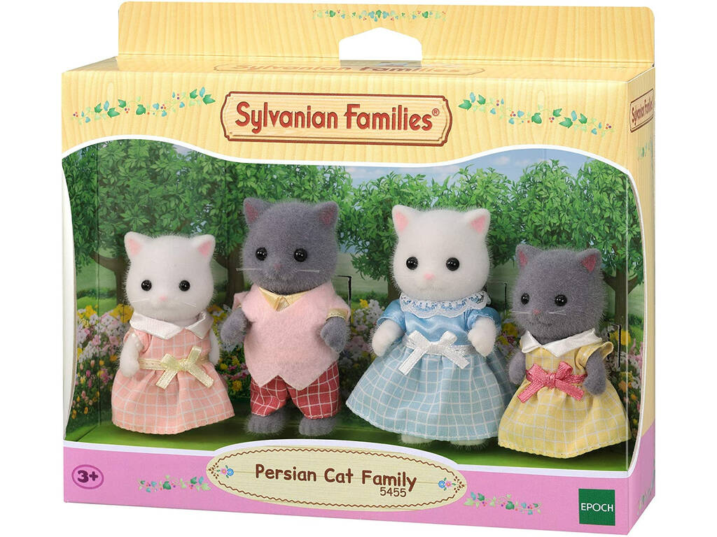 Sylvanian Families Famille de chats persans Epoch To Imagine 5455