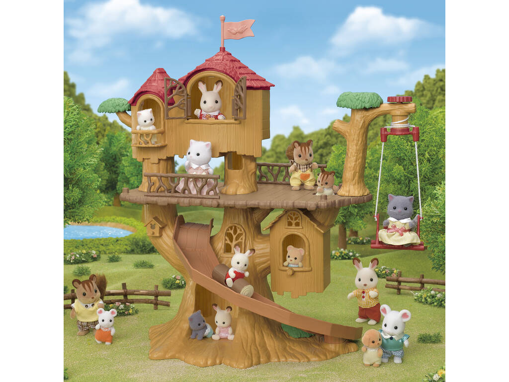 Sylvanian Families La casa sull'albero delle avventure Epoch Per Immaginare 5450