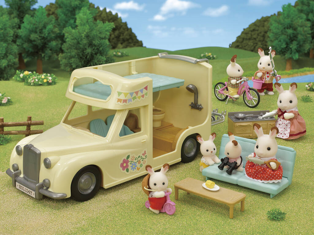 Sylvanian Families Autocaravane Epoch Para Imaginar 5454