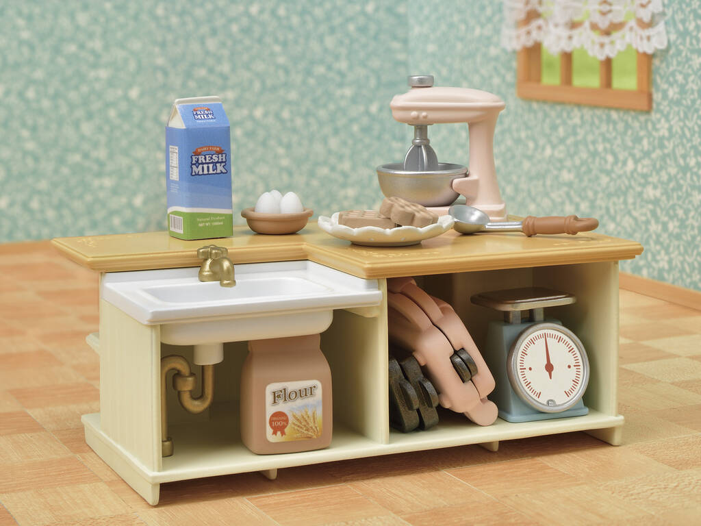 Sylvanian Families Set Isola di Cucina Epoch Per Immaginare 5442