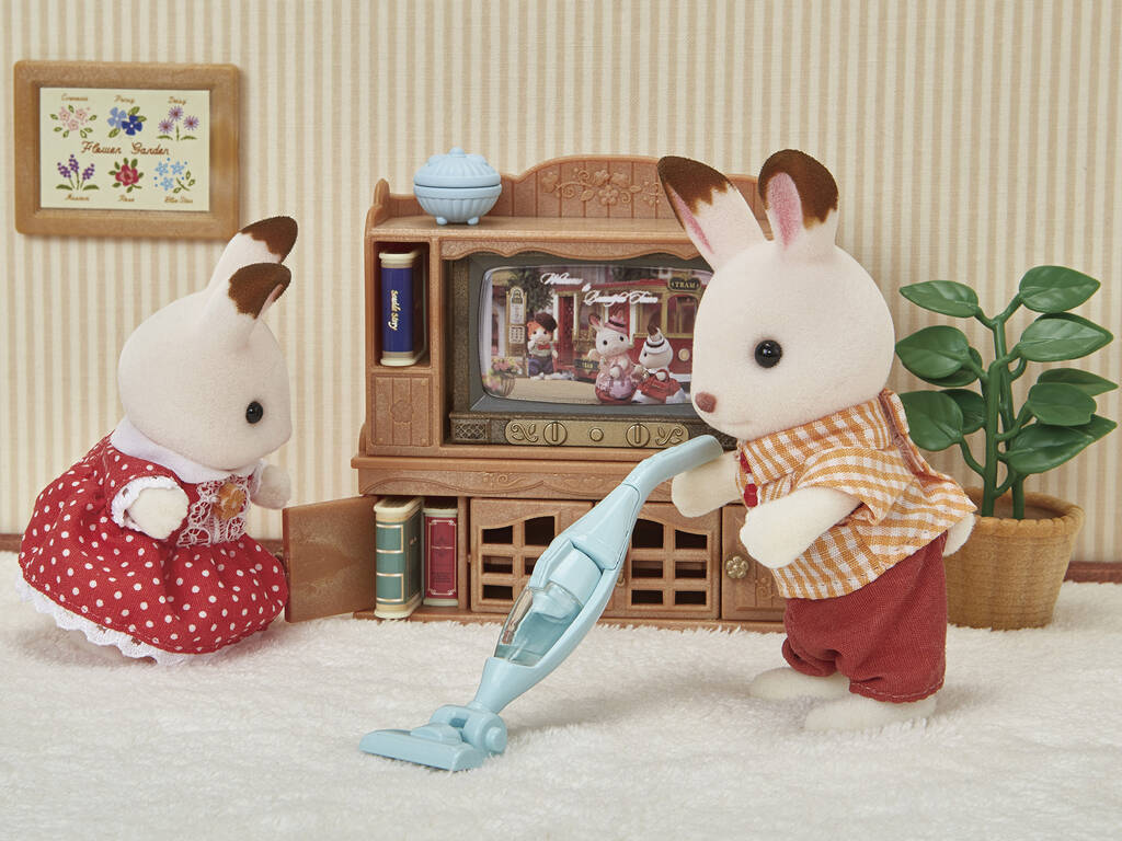 Sylvanian Families Machine à Laver et Aspirateur Epoch Para Imaginar 5445