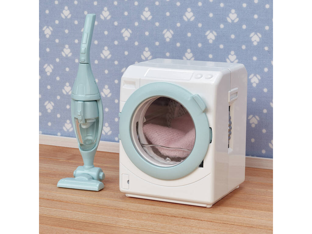 Sylvanian Families Machine à Laver et Aspirateur Epoch Para Imaginar 5445