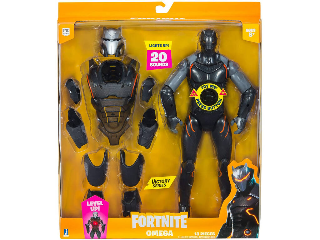 Fortnite Figurine Victory Series Omega avec des Lumières et des Sons Jazwares FNT0166