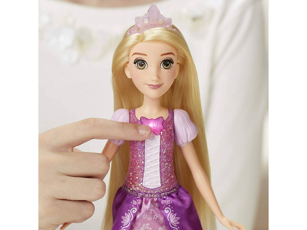 Principessae Disney bambola Raperonzolo Musica brillante Hasbro E3149