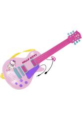 Hello Kitty Elektrische Gitarre mit Mikrofon