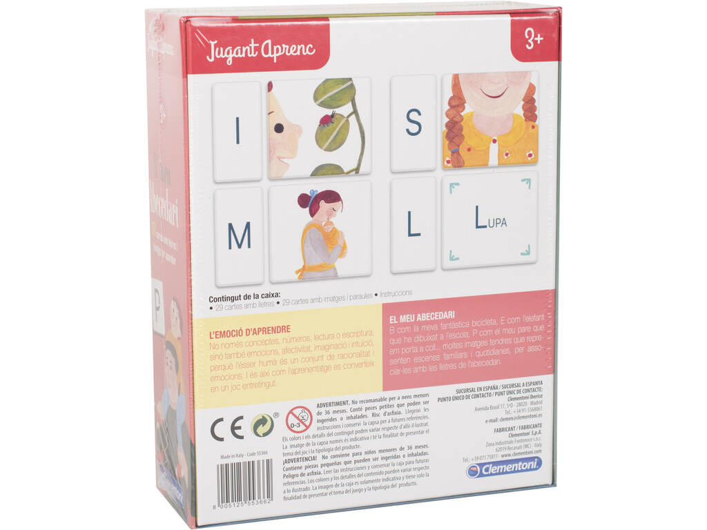 Jugant Aprenc El Meu Abecedari Clementoni 55366