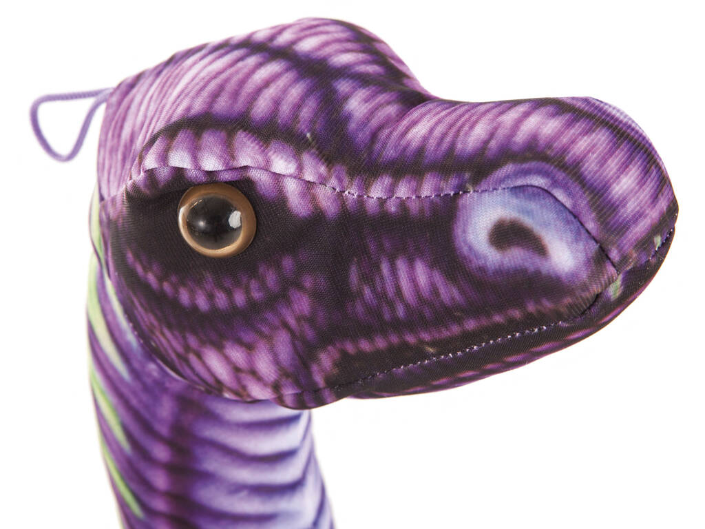 Peluche Dinosaure Lilas 60 cm. Creaciones Llopis 46860