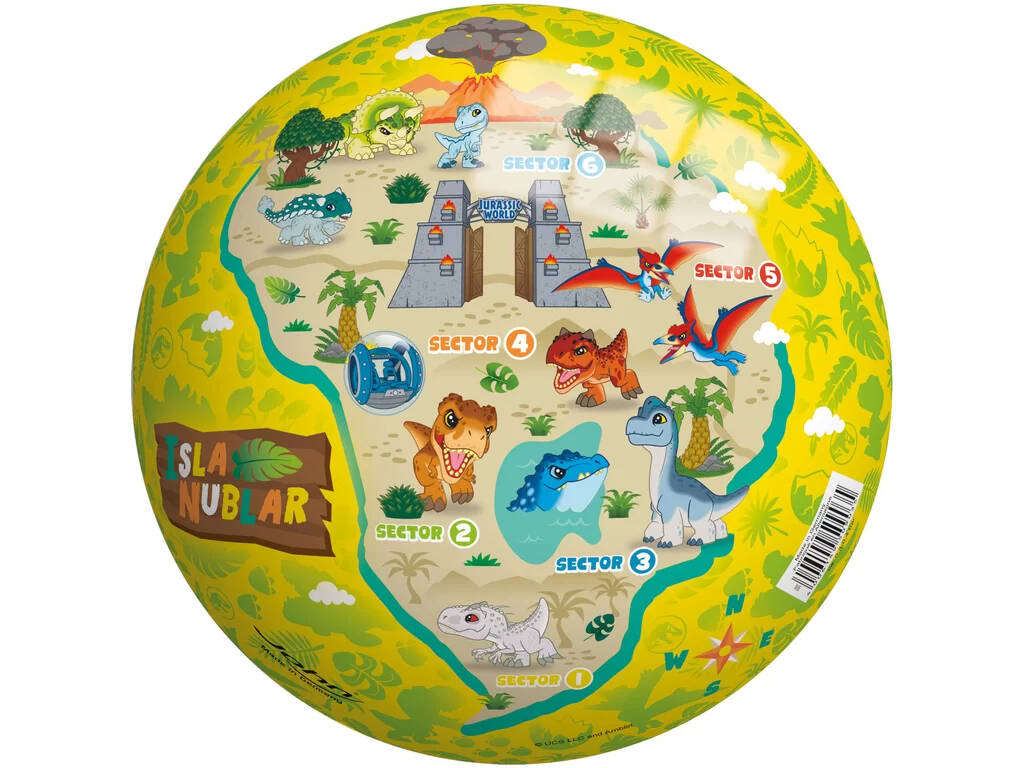 Jurassic World Bola 23 cm. Smoby 50903