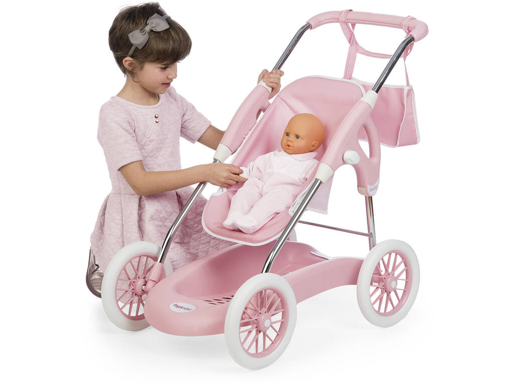 Faltpuppenwagen Combi Inglesina Rosa 3x1 von Smoby 250582