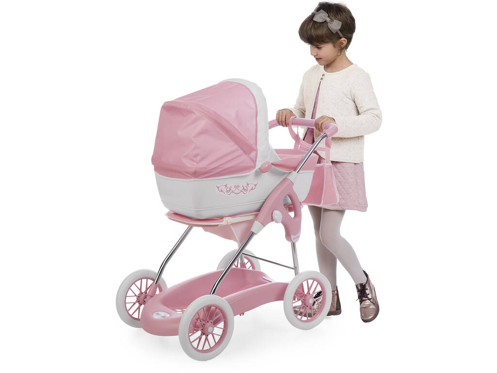 Faltpuppenwagen Combi Inglesina Rosa 3x1 von Smoby 250582