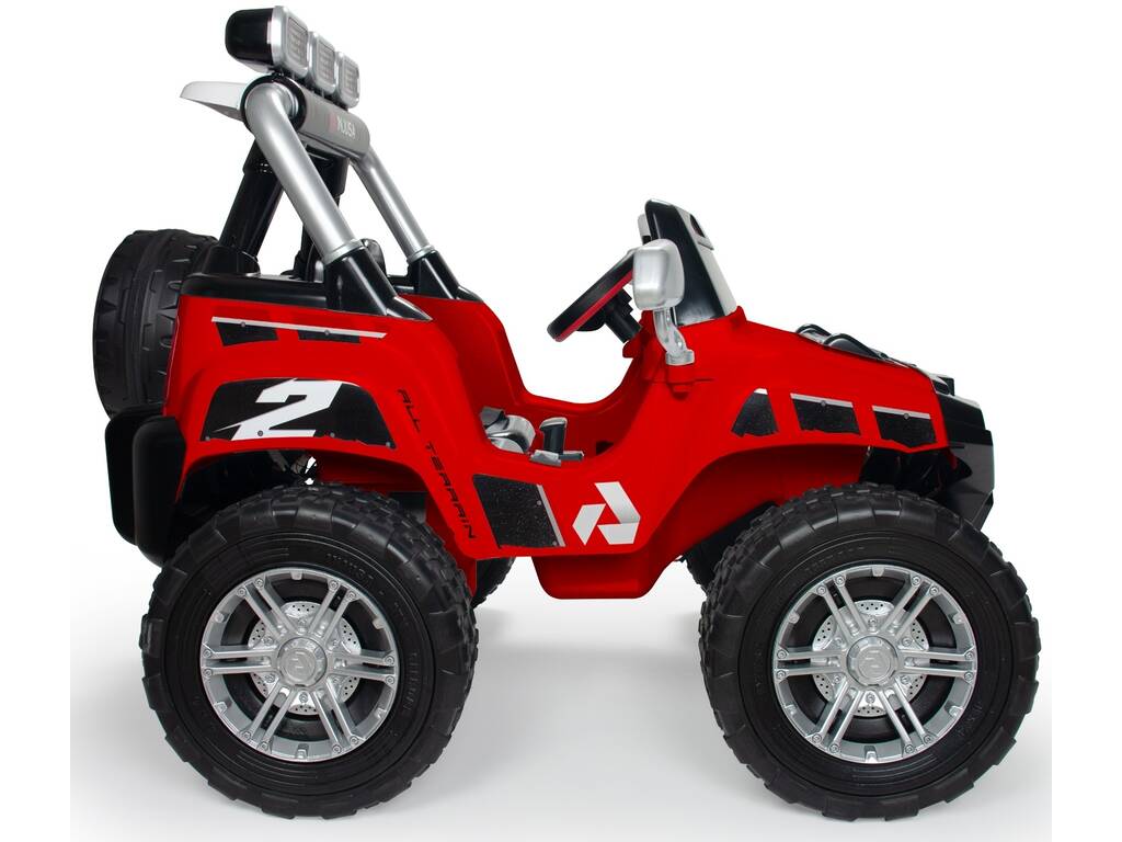 Injusa Monster Car 24v. Lumières et roues Eva Injusa 75324
