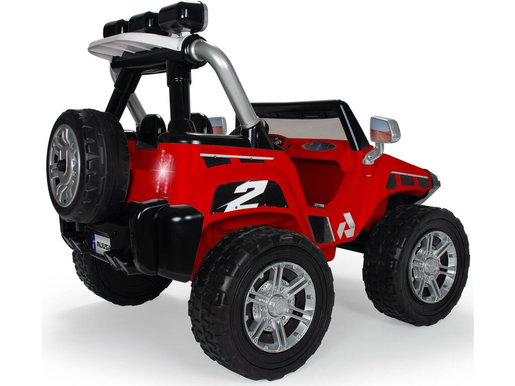 Injusa Monster Car 24v. Lumières et roues Eva Injusa 75324