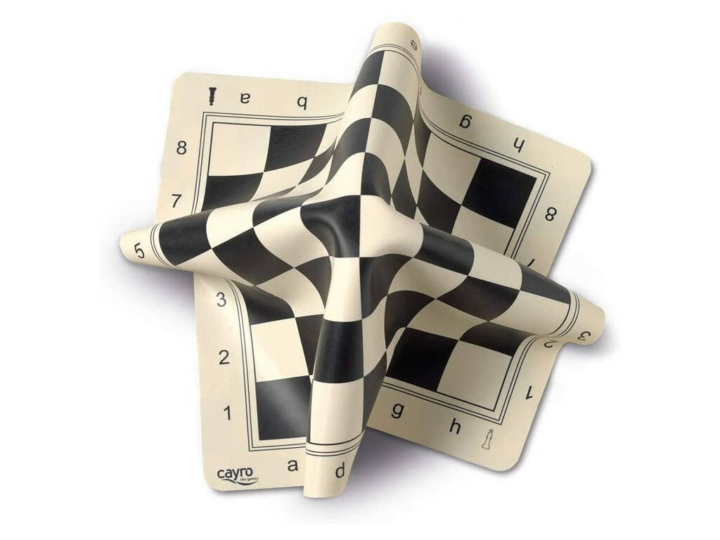 Scacchiera Professionale Silicone 40x40 cm. Cayro 099
