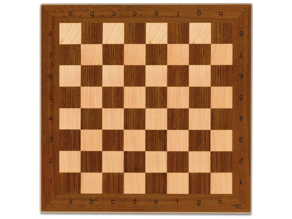 Parcheesi e Scacchi Scacchiera in Legno 40x40 cm. Cayro T-139