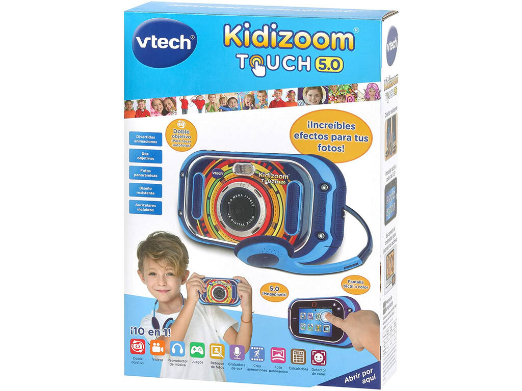 Kidizoom Touch 5.0 Blu Vtech 163522