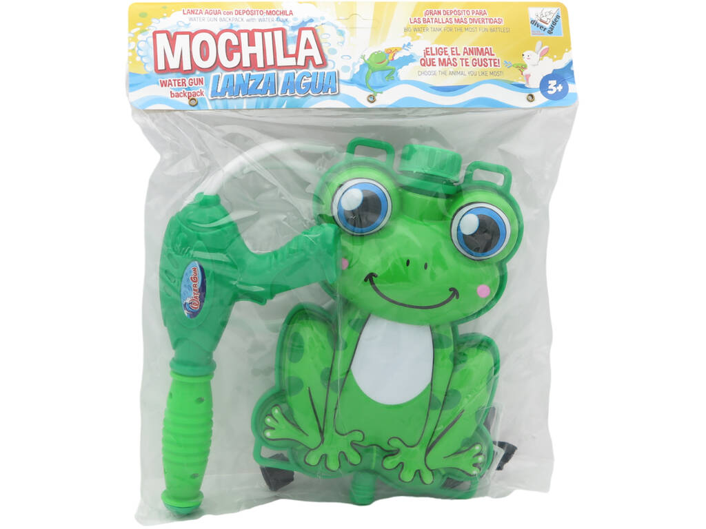 Zaino Rana con Getta Acqua Pump Action