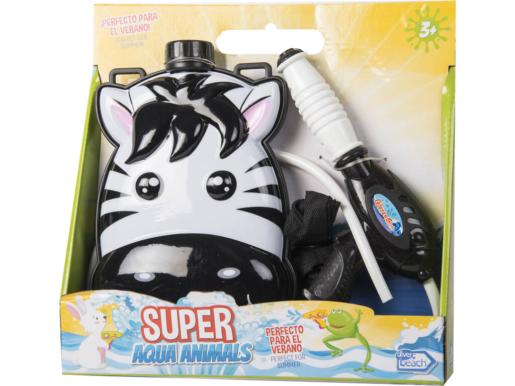 Zaino Zebra con Getta Acqua Pump Action
