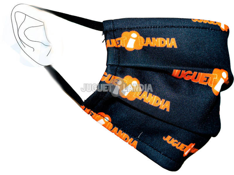 Masque Hygiénique Réutilisable Juguetilandia Noir T-L Kamabu 17133