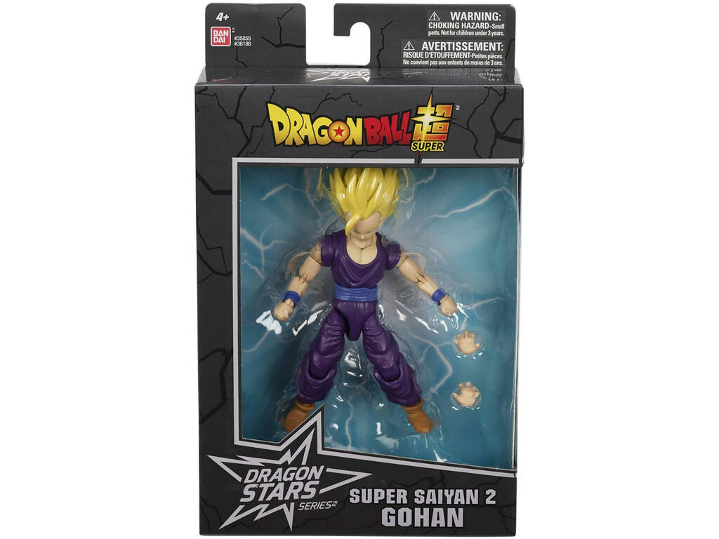 Dragon Ball Super Figurine Deluxe Super Saiyan 2 Gohan Bandai 36186