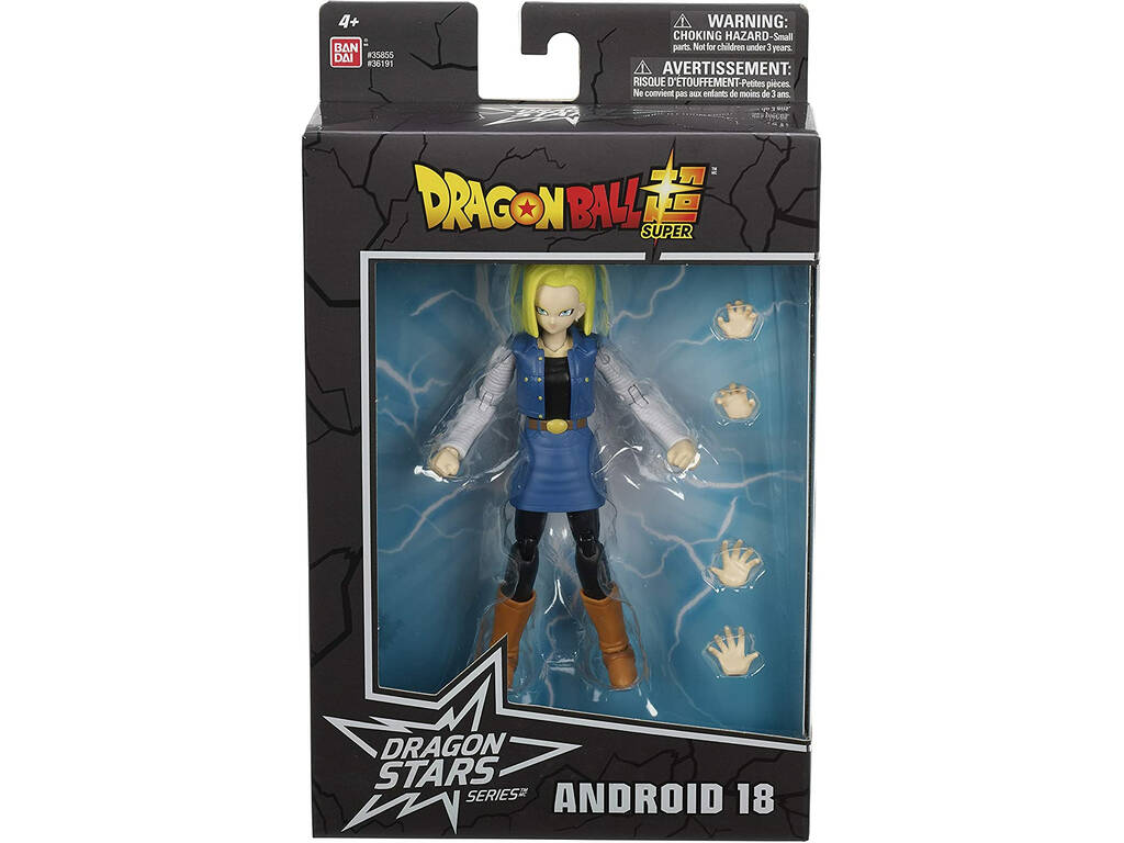 Dragon Ball Super Figura Deluxe Androide 18 Bandai 36191