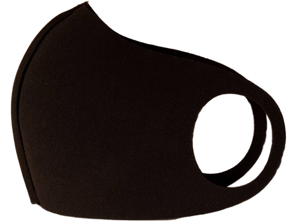 Mascherina Igienica Protettiva Neoprene Nero