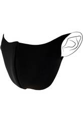 Mascherina Igienica Protettiva Neoprene Nero
