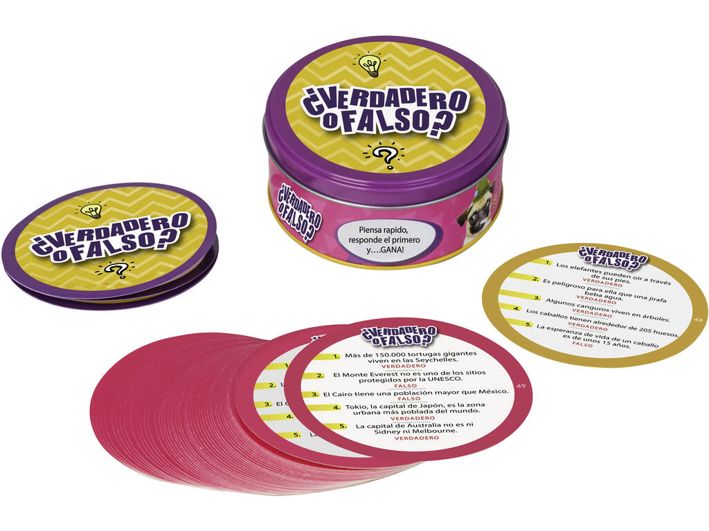 Gioco da tavolo vero o falso Cefa Toys 21861