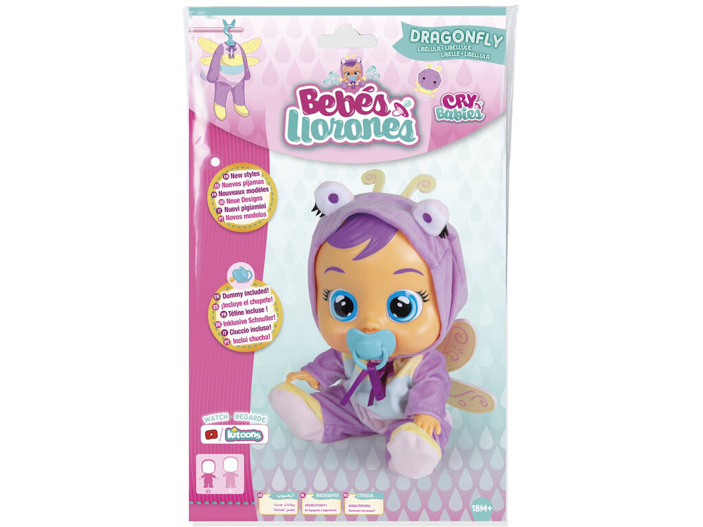 Cry Babies Pigiama Libellula IMC Toys 94925