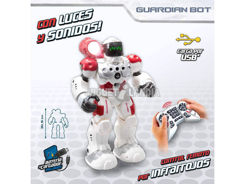 Radio Comando Robot Guardian Bot World Brands XT380771