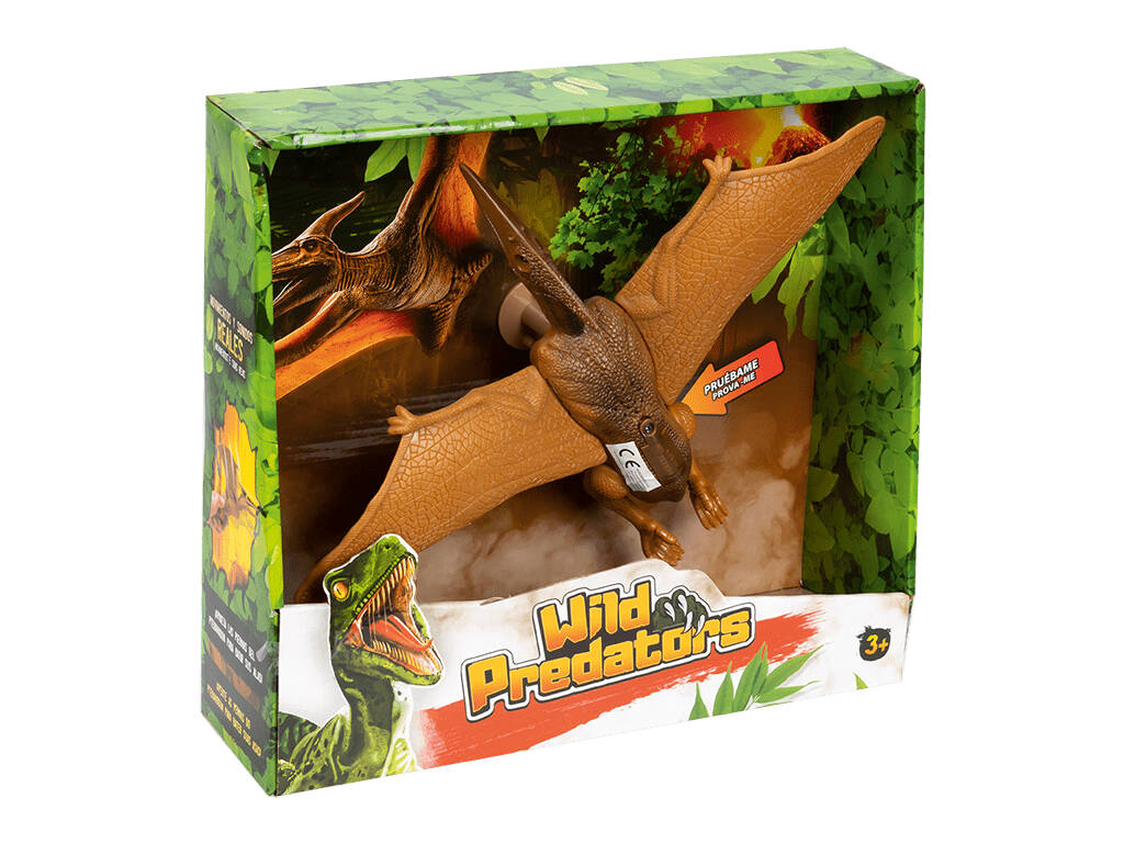 Wild Predators Dinosauro Pterodattilo con Luce e Suoni World Brands XT380912
