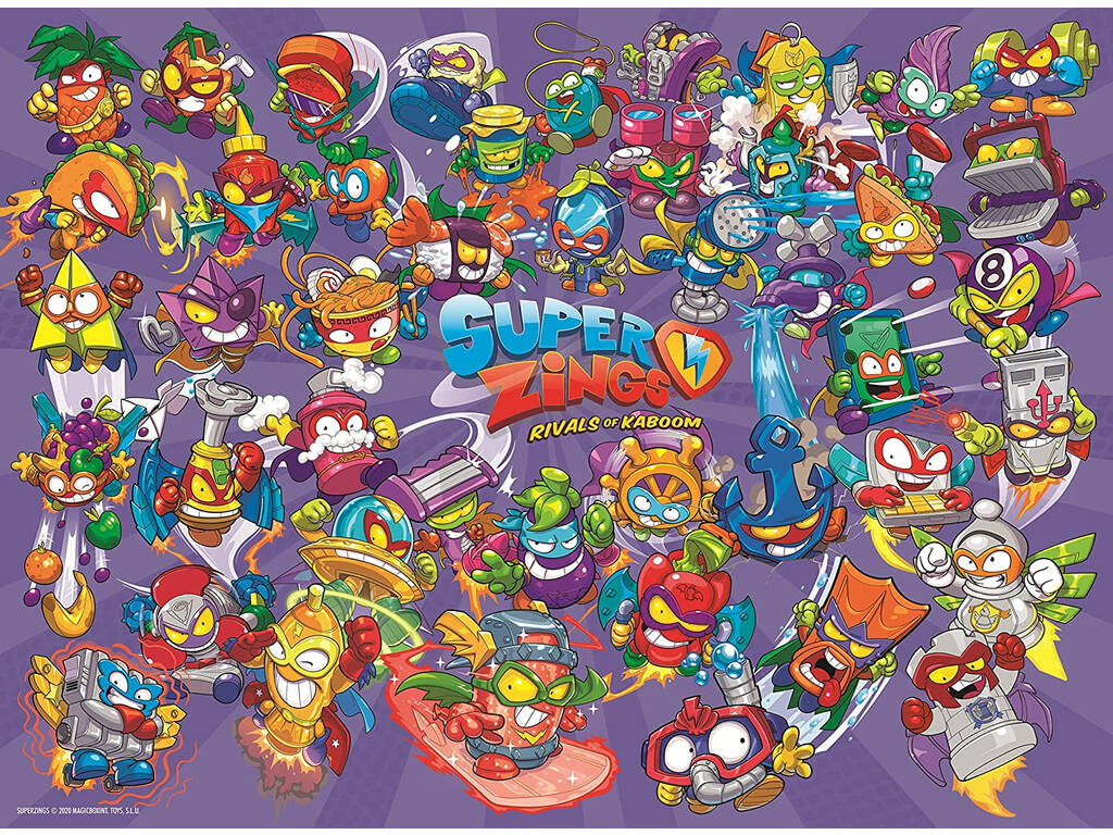 Puzzle XXL Superzings 100 Ravensburger 12914