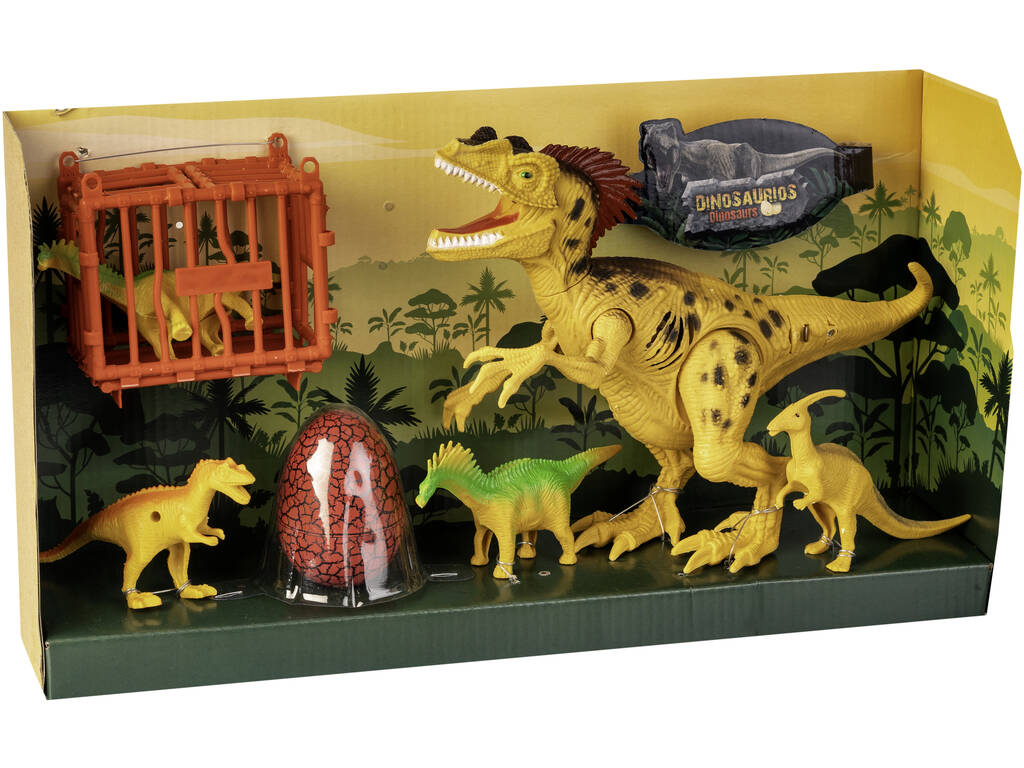 Dinosaure Lumiére et Sons avec des Accessoires