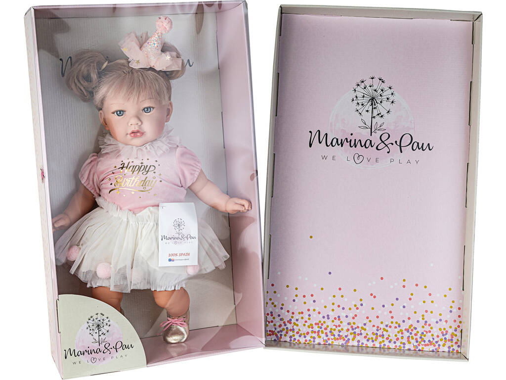 Bambola 45 cm. Alina Party Astuccio Marina & Pau 882