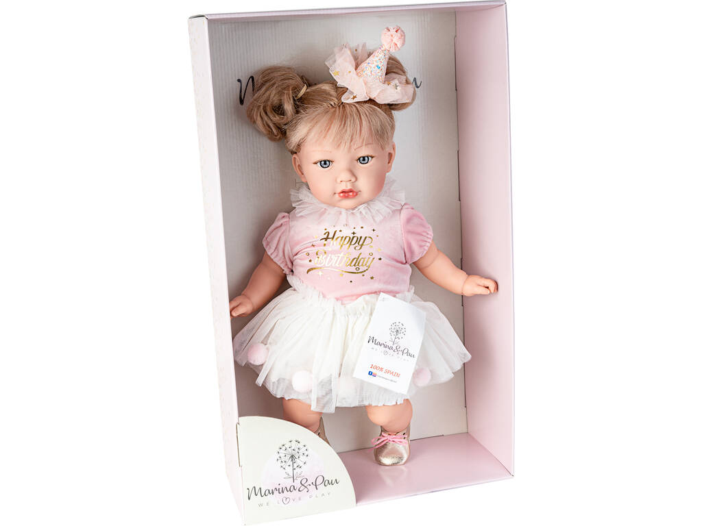 Bambola 45 cm. Alina Party Astuccio Marina & Pau 882